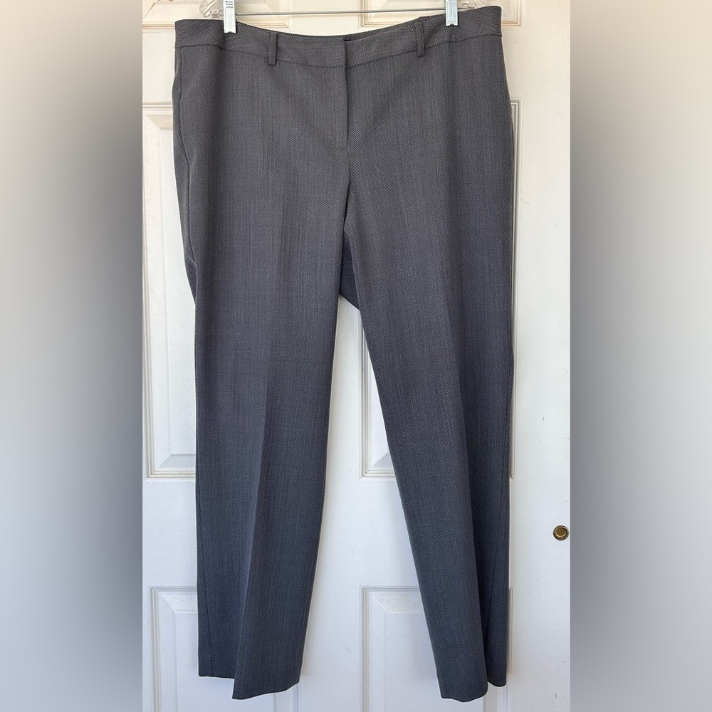 Talbots‎ Women’s Wool Blend Signature Trousers Lined Size 14W - Picture 2 of 11